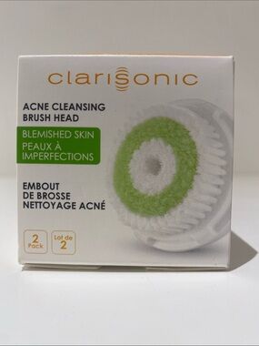 NEW Clarisonic Acne Clearing Brush Heads 
2 Pack